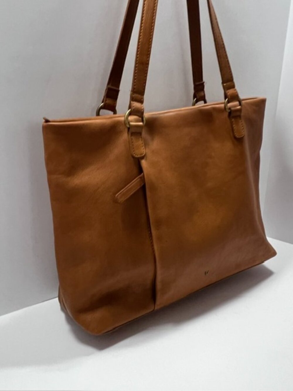Vilenca Holland Soft Leather Shoulder Tote Bag - Picture 2 of 8